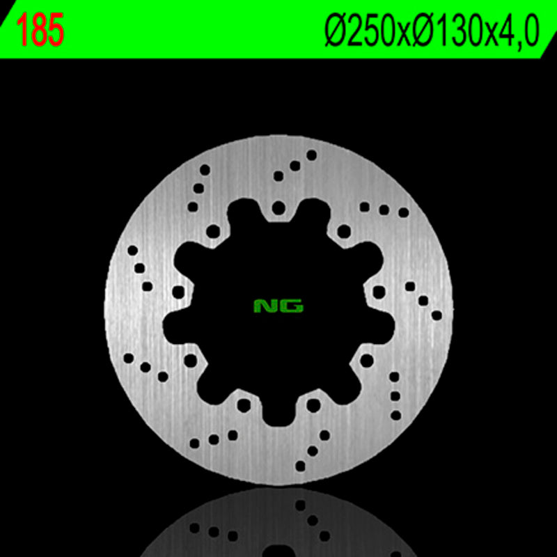 Disco de freno NG 185 Ø250 x Ø130 x 4 NG BRAKE DISC 185