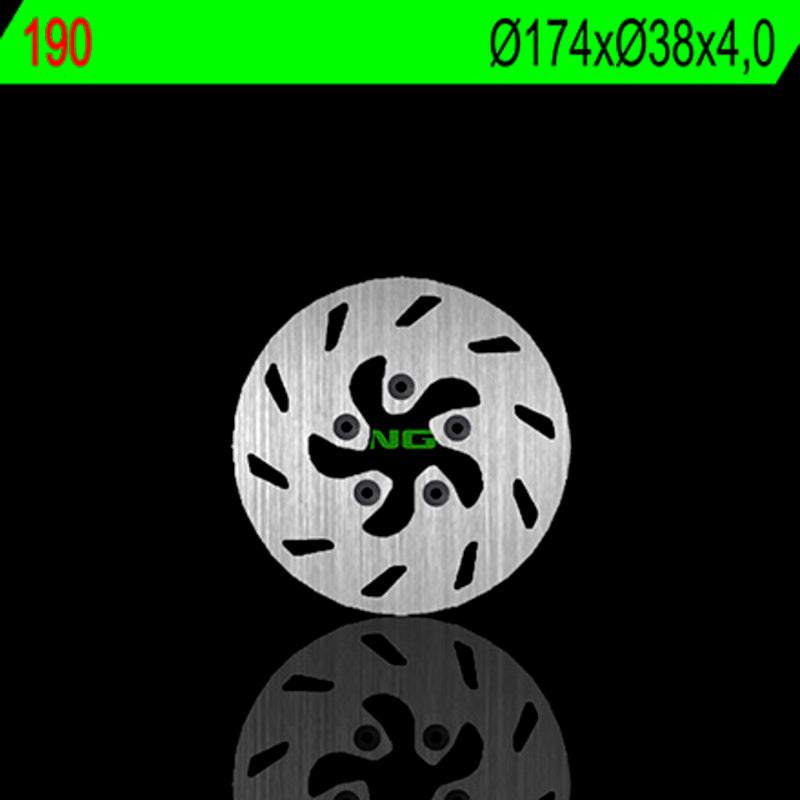 Disco de freno NG 190 Ø174 x Ø38 x 4 NG BRAKE DISC 190
