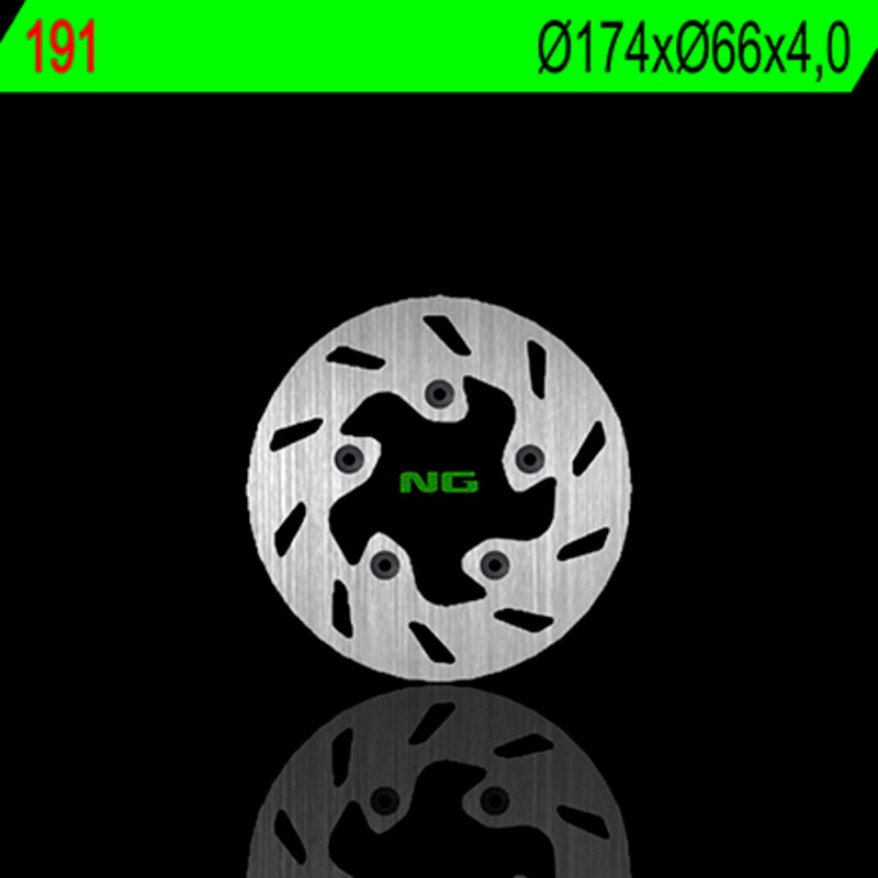 Disco de freno NG 191 Ø174 x Ø66 x 4 NG BRAKE DISC 191