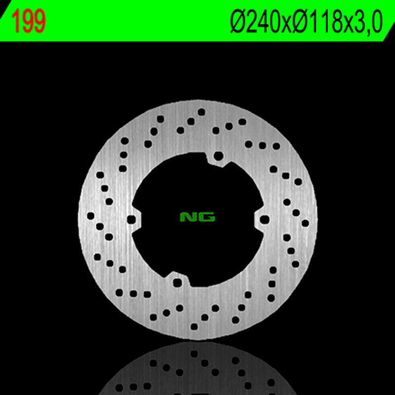 Disco de freno NG 199 Ø240 x Ø118 x 3 NG BRAKE DISC 199