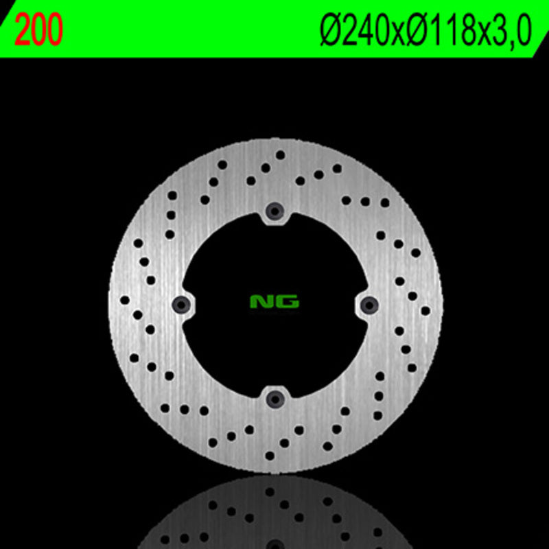 Disco de freno NG 200 Ø240 x Ø118 x 3 NG BRAKE DISC 200