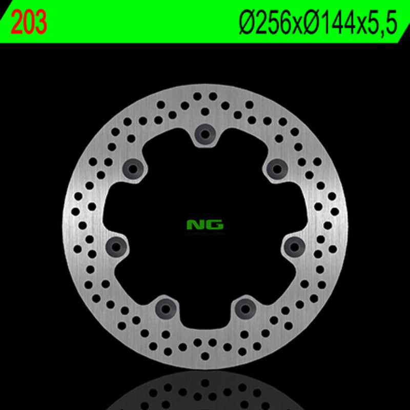 Disco de freno NG 203 Ø256 x Ø144 x 5.5 NG BRAKE DISC 203