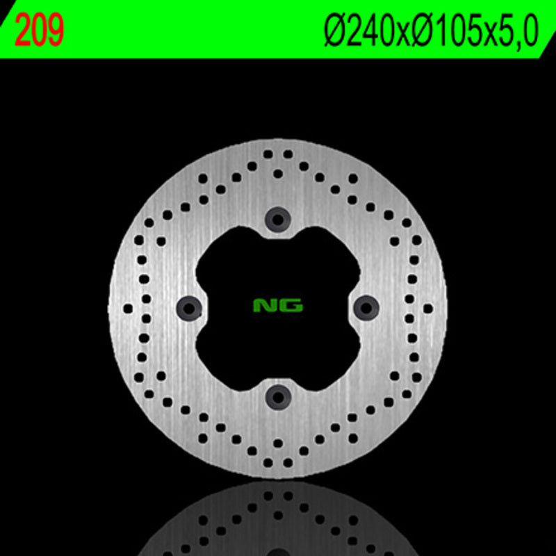 Disco de freno NG 209 Ø240 x Ø105 x 5 NG BRAKE DISC 209