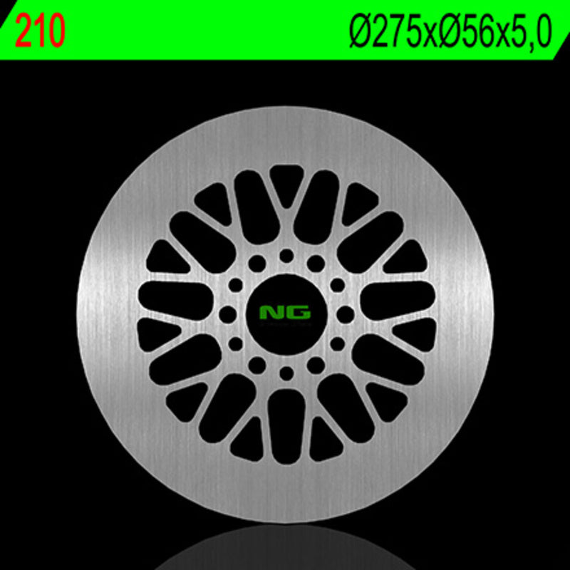 Disco de freno NG 210 Ø275 x Ø56 x 5 NG BRAKE DISC 210
