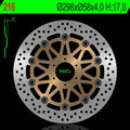 Disco de freno NG 216 Ø296 x Ø58 x 4 NG BRAKE DISC 216