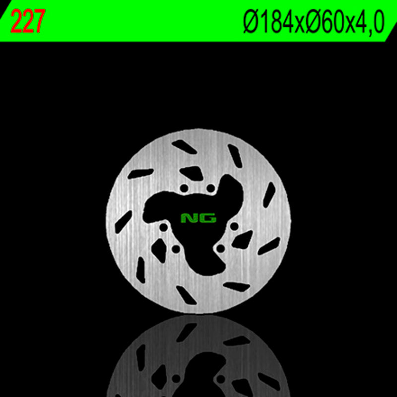 Disco de freno NG 227 Ø184 x Ø60 x 4 NG BRAKE DISC 227