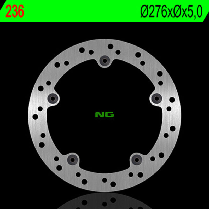 Disco de freno NG 236 Ø276 x 5 NG BRAKE DISC 236