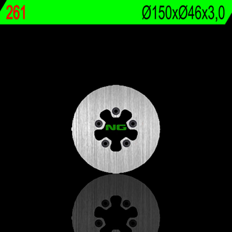Disco de freno NG 261 Ø150 x Ø46 x 3 NG BRAKE DISC 261