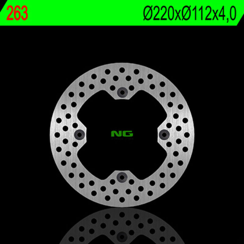 Disco de freno NG 263 Ø220 x Ø112 x 4 NG BRAKE DISC 263