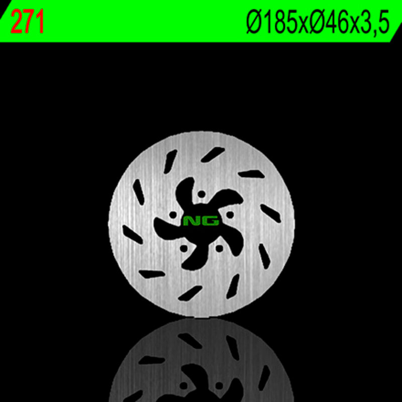 Disco de freno NG 271 Ø185 x Ø46 x 3.5 NG BRAKE DISC 271