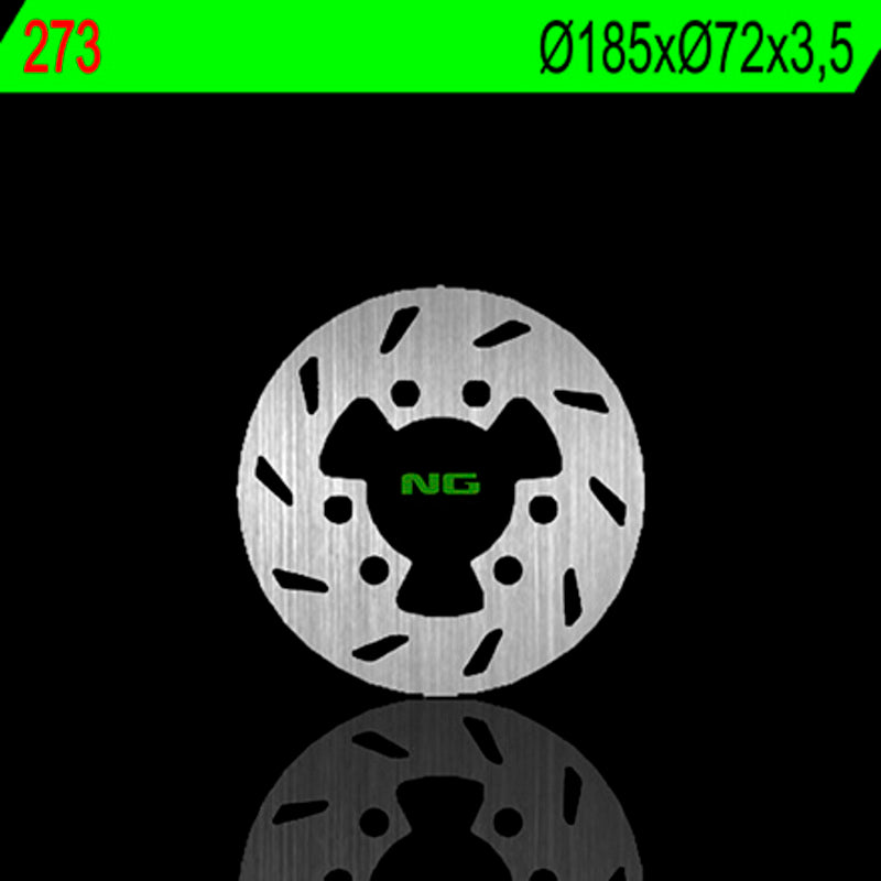 Disco de freno NG 273 Ø185 x Ø72 x 3.5 NG BRAKE DISC 273