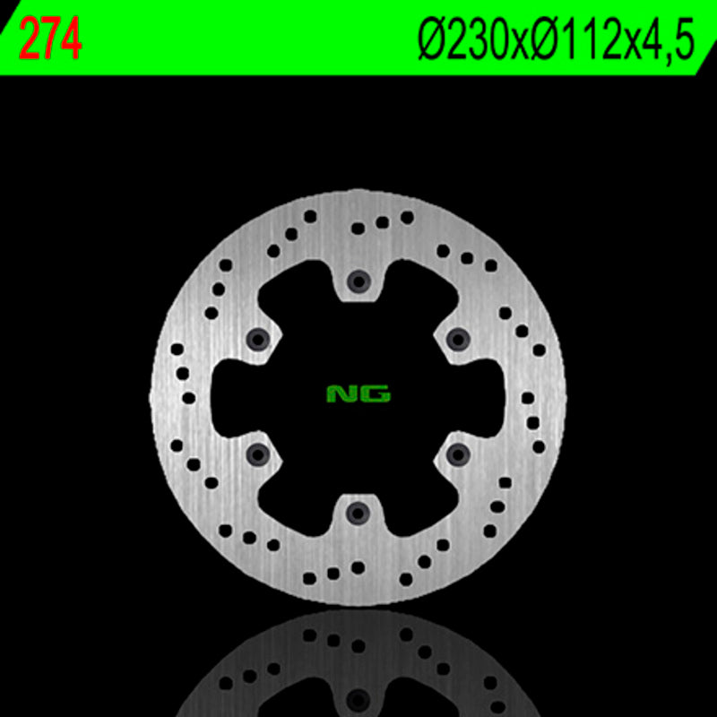 Disco de freno NG 274 Ø230 x Ø112 x 4.5 NG BRAKE DISC 274