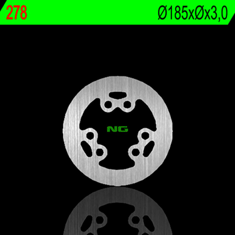 Disco de freno NG 278 Ø185 x 3 NG BRAKE DISC 278