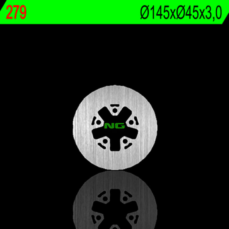 Disco de freno NG 279 Ø145 x Ø45 x 3 NG BRAKE DISC 279