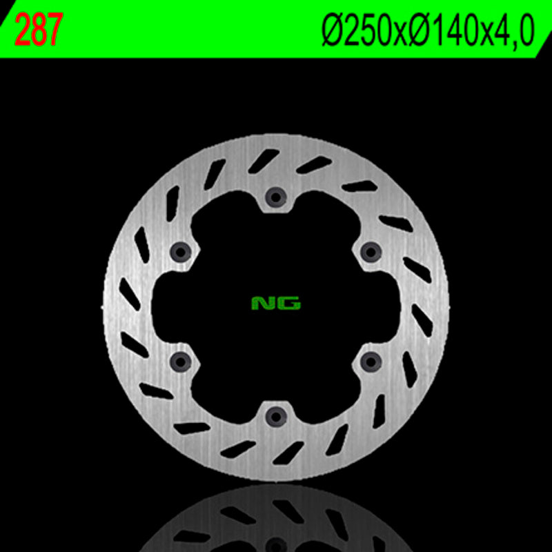 Disco de freno NG 287 Ø250 x Ø140 x 4 NG BRAKE DISC 287