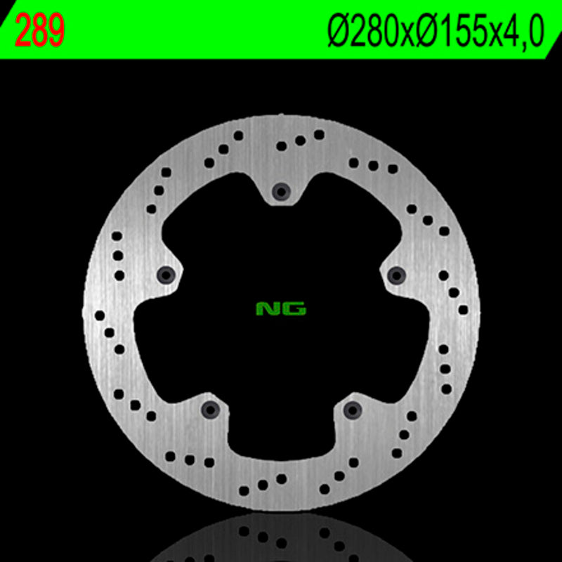 Disco de freno NG 289 Ø280 x Ø155 x 4 NG BRAKE DISC 289