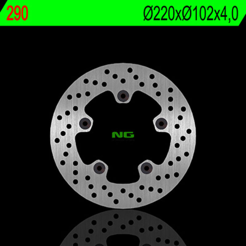 Disco de freno NG 290 Ø220 x Ø102 x 4 NG BRAKE DISC 290