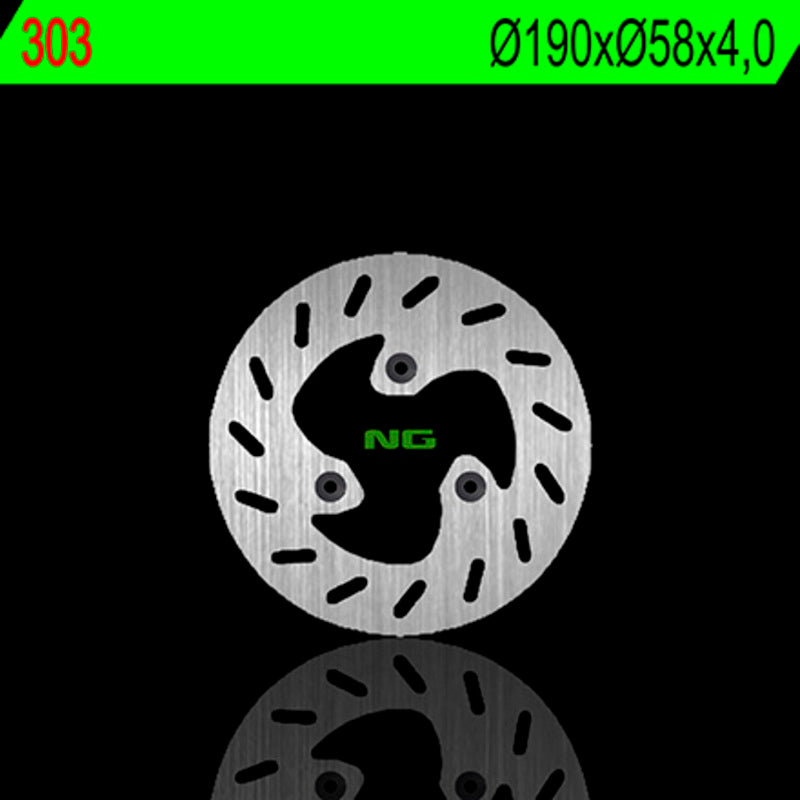 Disco de freno NG 303 Ø190 x Ø58 x 4 NG BRAKE DISC 303