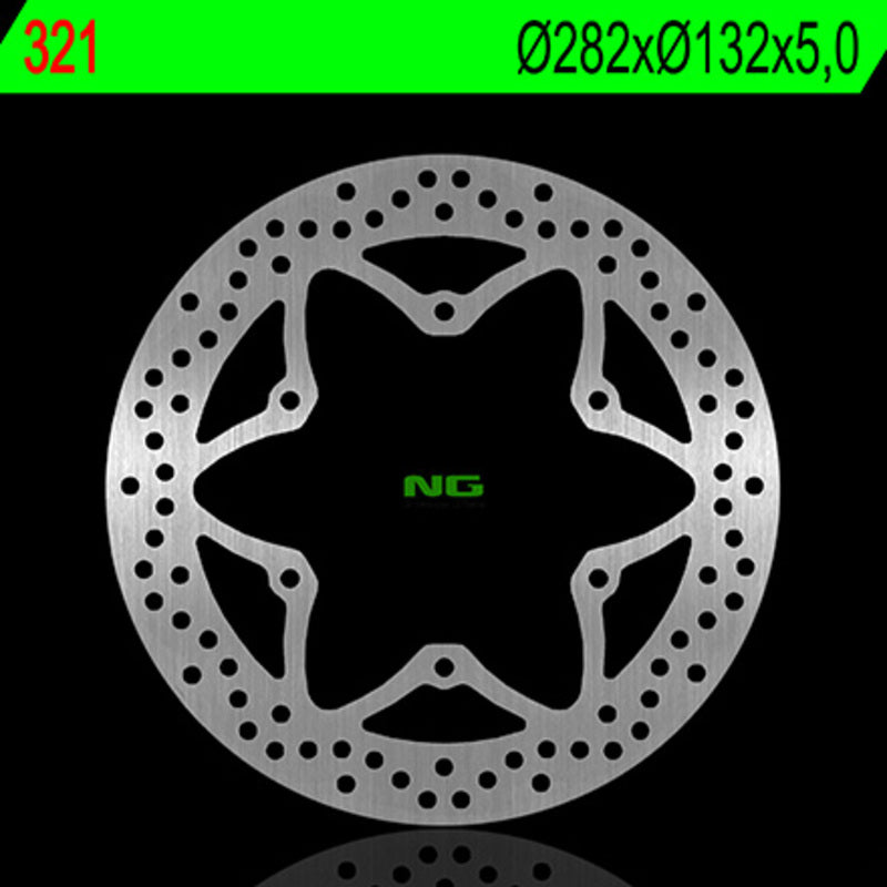 Disco de freno NG 321 Ø282 x Ø132 x 5 NG BRAKE DISC 321
