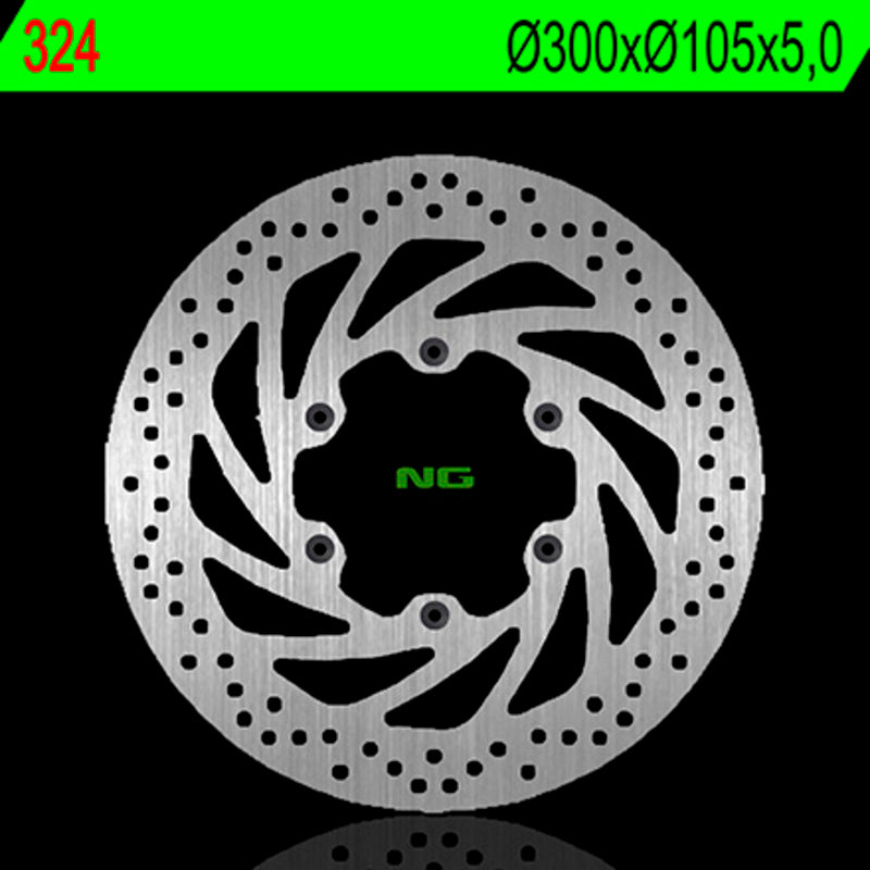 Disco de freno NG 324 Ø300 x Ø105 x 5 NG BRAKE DISC 324
