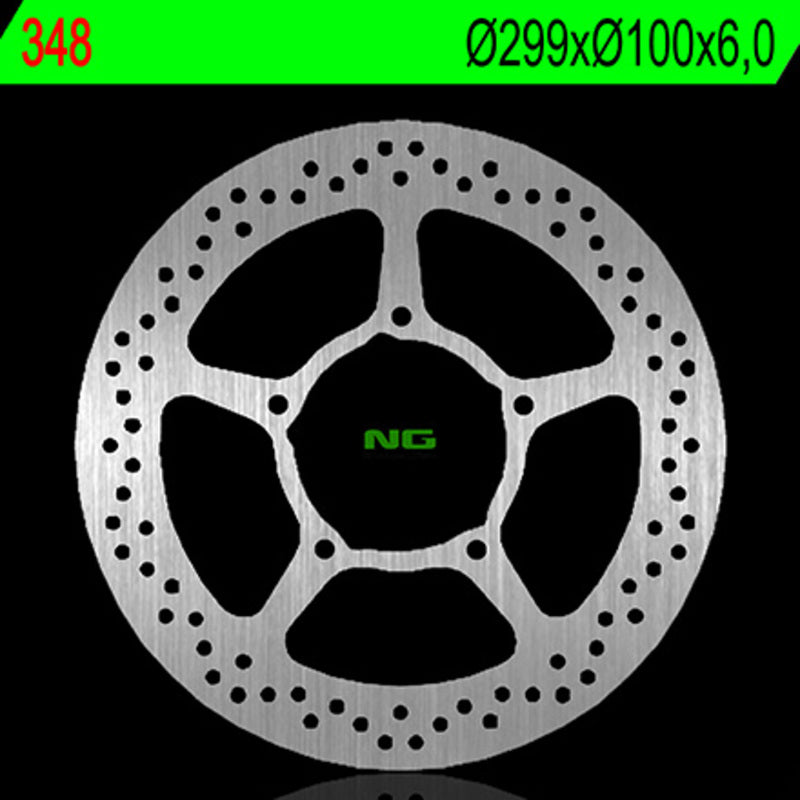 Disco de freno NG 348 Ø299.5 x Ø100 x 6 NG BRAKE DISC 348