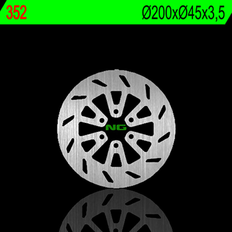 Disco de freno NG 352 Ø200 x Ø45 x 3.5 NG BRAKE DISC 352
