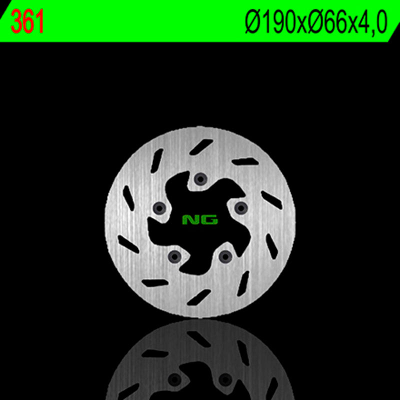 Disco de freno NG 361 Ø190 x Ø66 x 4 NG BRAKE DISC 361