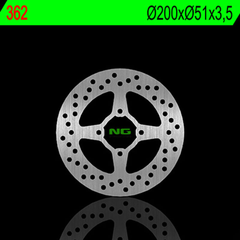 Disco de freno NG 362 Ø200 x Ø51.5 x 3.5 NG BRAKE DISC 362