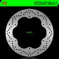 Disco de freno NG 419 Ø320 x Ø198 x 4 NG BRAKE DISC 419