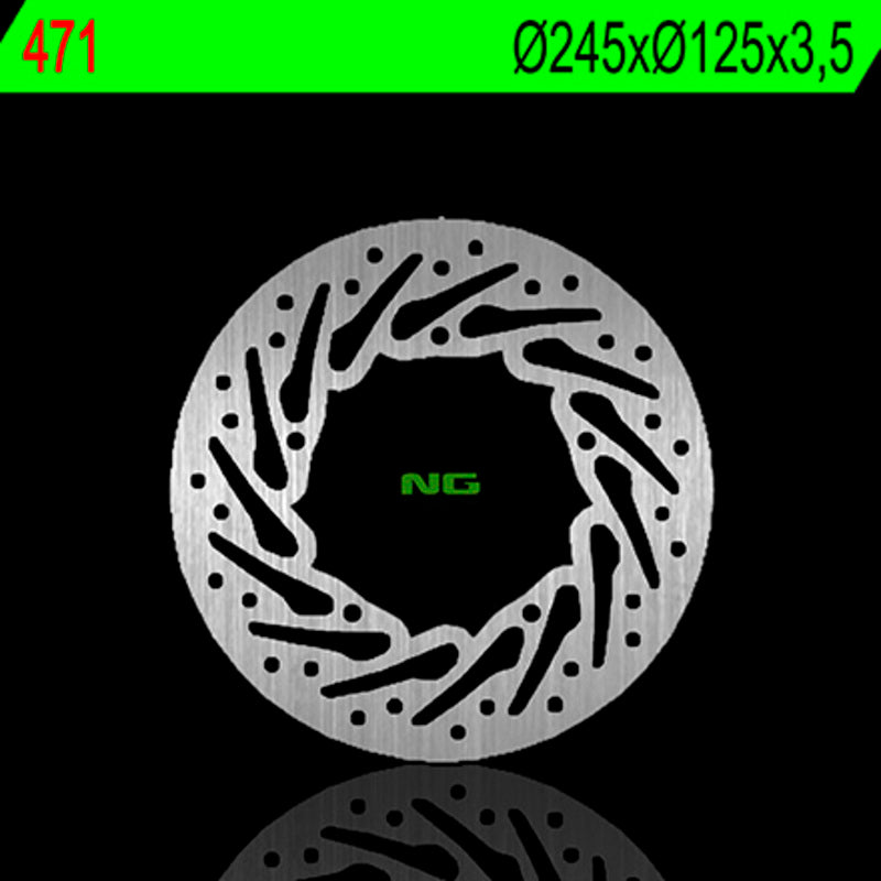 Disco de freno NG 471 Ø245 x Ø125 x 3.5 NG BRAKE DISC 471