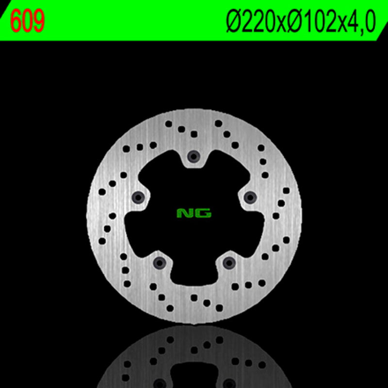 Disco de freno NG 609 Ø220 x Ø102 x 4 NG BRAKE DISC 609