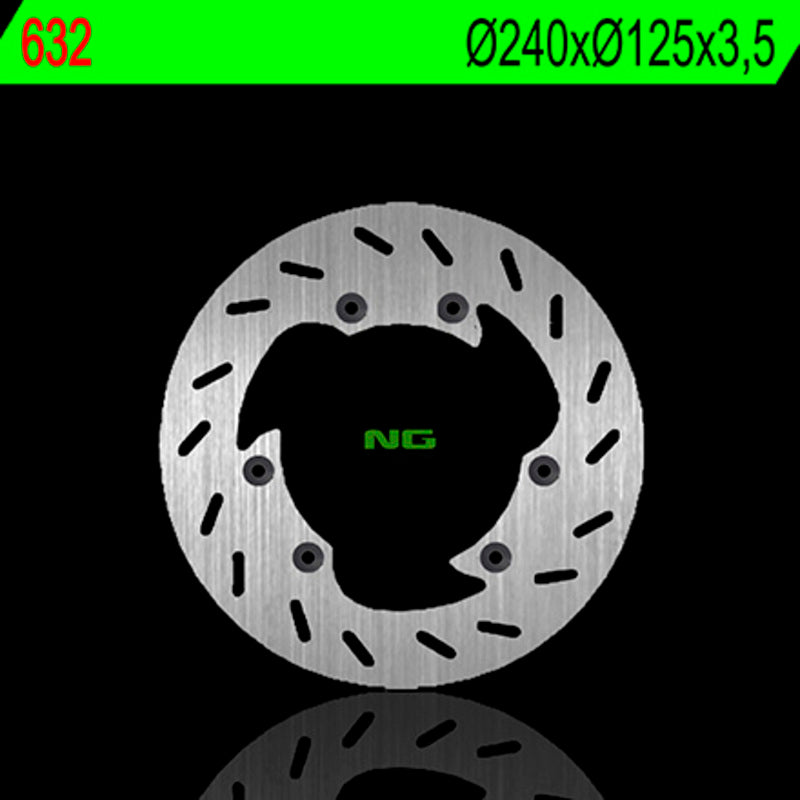 Disco de freno NG 632 Ø240 x Ø125 x 3.5 NG BRAKE DISC 632