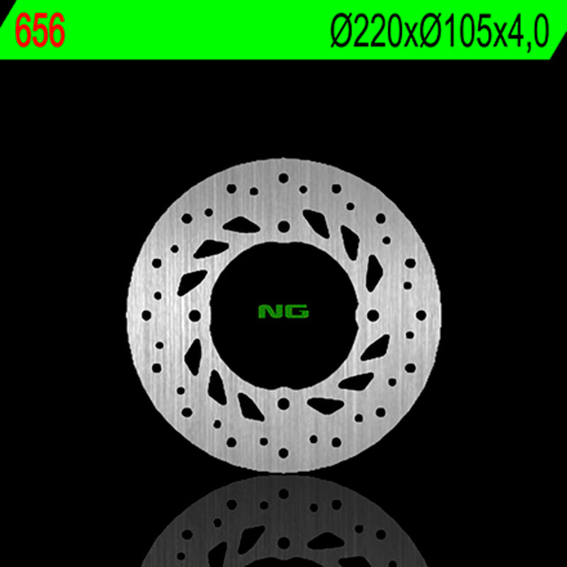 Disco de freno NG 656 Ø220 x Ø105 x 4 NG BRAKE DISC 656