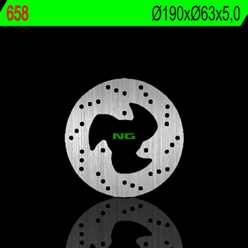 Disco de freno NG 658 Ø190 x Ø63 x 5 NG BRAKE DISC 658