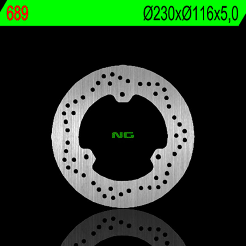 Disco de freno NG 689 Ø230 x Ø116 x 5 NG BRAKE DISC 689