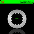 Disco de freno NG 706 Ø220 x Ø126 x 4 NG BRAKE DISC 706