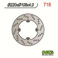 Disco de freno NG 718 Ø220 x Ø108 x 4 NG BRAKE DISC 718