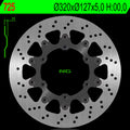 Disco de freno NG 725 Ø320 x Ø127 x 5 NG BRAKE DISC 725