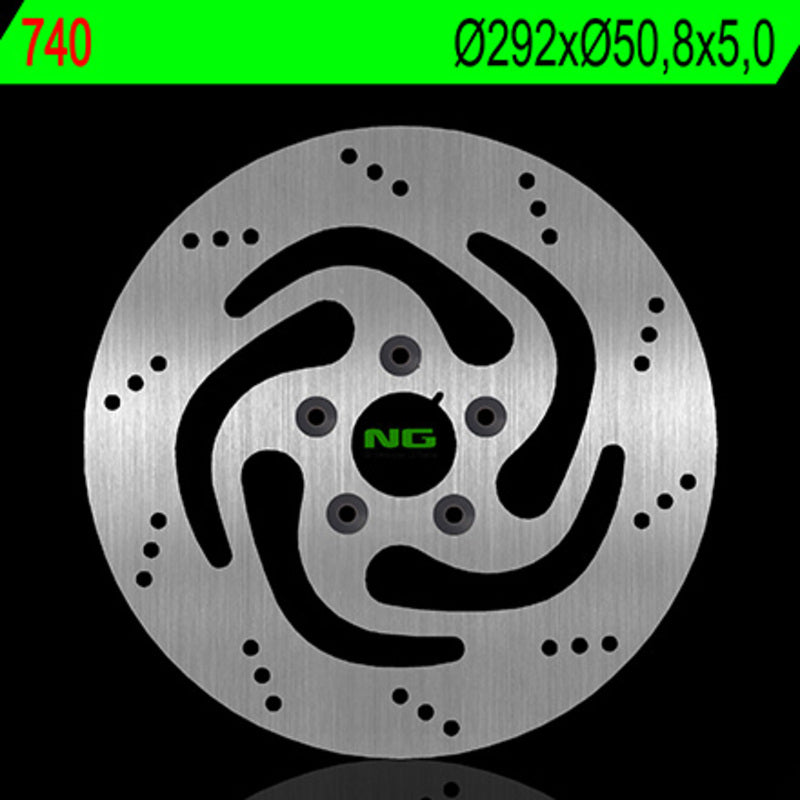 Disco de freno NG 740 Ø292 x Ø50.8 x 5 NG BRAKE DISC 740