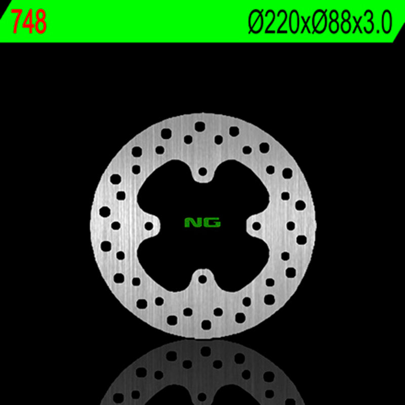 Disco de freno NG 748 Ø220 x Ø88 x 3 NG BRAKE DISC 748