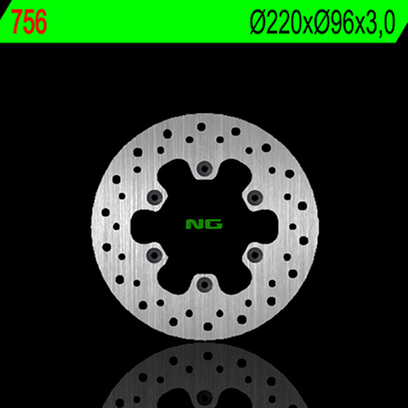 Disco de freno NG 756 Ø220 x Ø96 x 3 NG BRAKE DISC 756