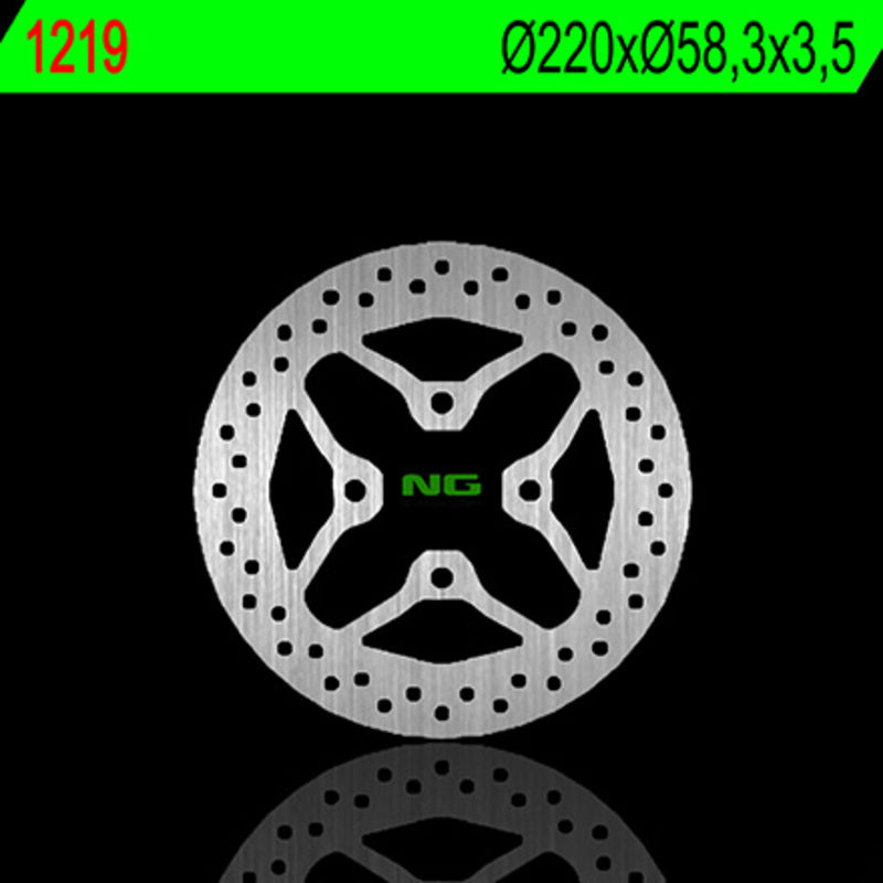 Disco de freno NG 791 Ø220 x Ø89 x 5 NG BRAKE DISC 791