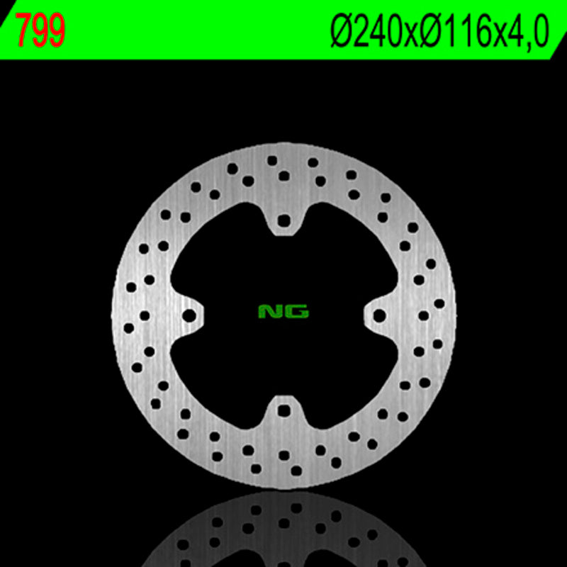 Disco de freno NG 799 Ø240 x Ø116 x 4 NG BRAKE DISC 799