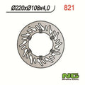Disco de freno NG 821 Ø220 x Ø108 x 4 NG BRAKE DISC 821