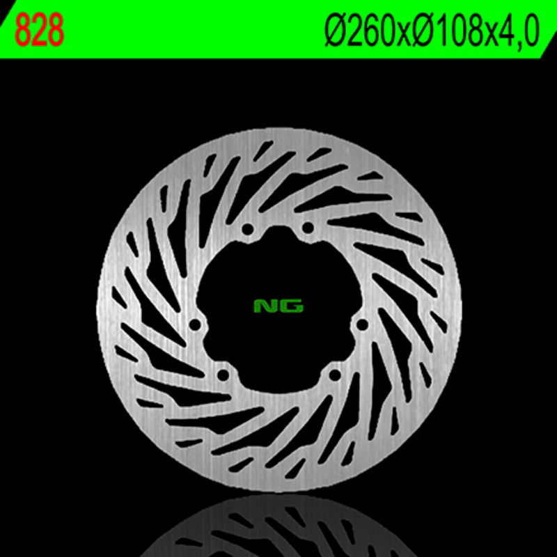 Disco de freno NG 828 Ø260 x Ø108 x 4 NG BRAKE DISC 828
