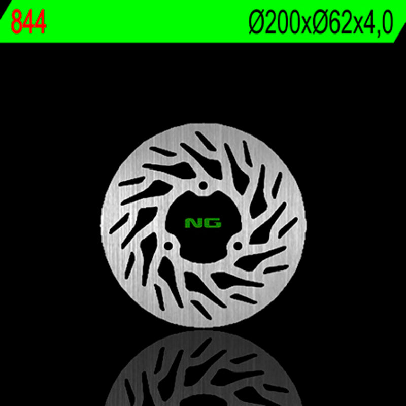 Disco de freno NG 844 Ø200 x Ø62 x 4 NG BRAKE DISC 844