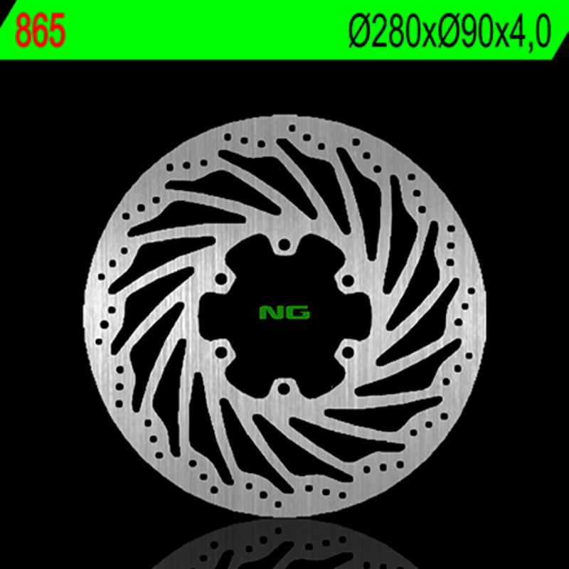 Disco de freno NG 865 Ø280 x Ø90 x 4 NG BRAKE DISC 865