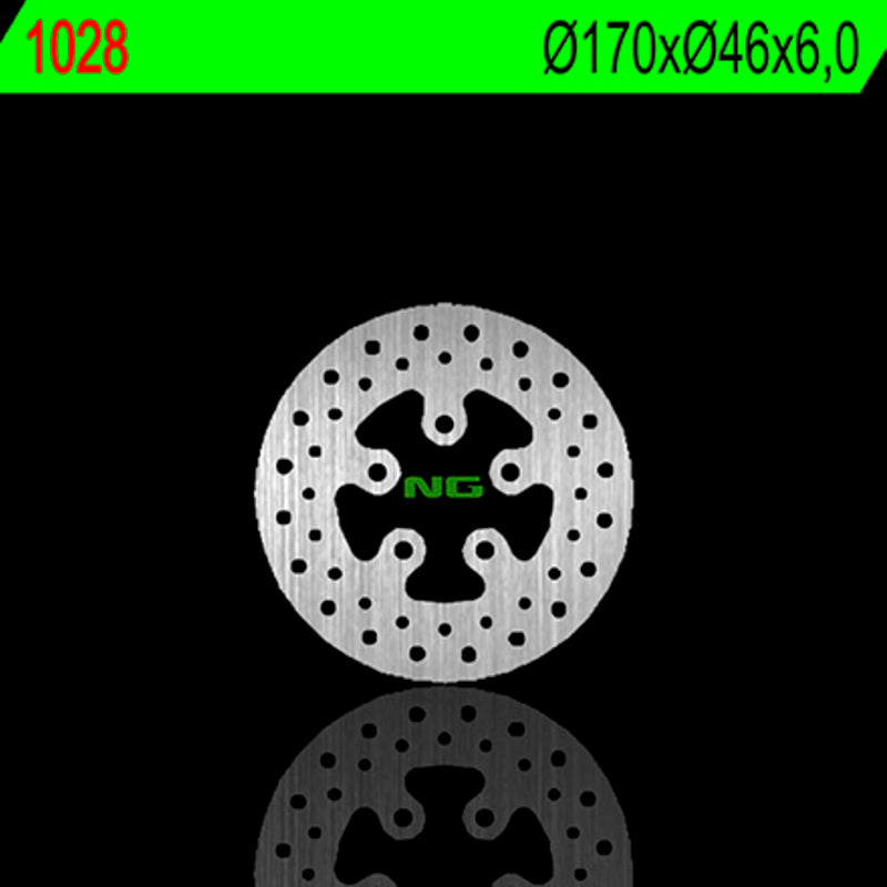 Disco de freno NG 1028 Ø170 x Ø46 x 6 NG BRAKE DISC 1028