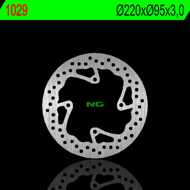 Disco de freno NG 1029 Ø220 x Ø95 x 3 NG BRAKE DISC 1029