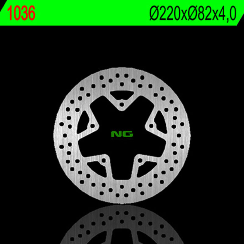 Disco de freno NG 1036 Ø220 x Ø82 x 4 NG BRAKE DISC 1036